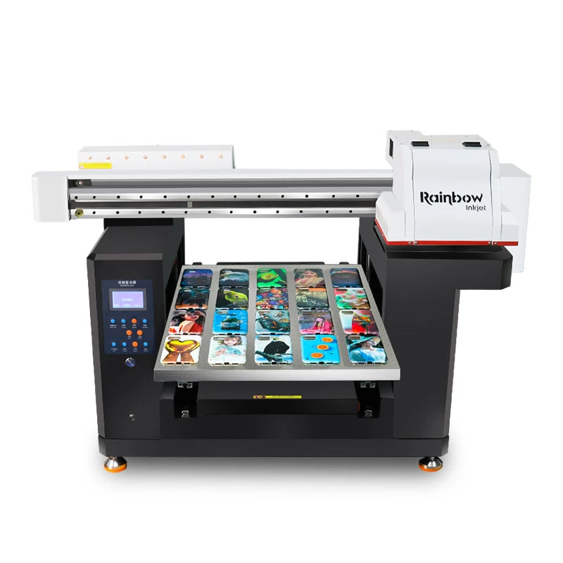 Digital UV Flatbed A2 Printing Machine 5070 para Nome da empresa Papel para placa de impressão de cartões de identificação