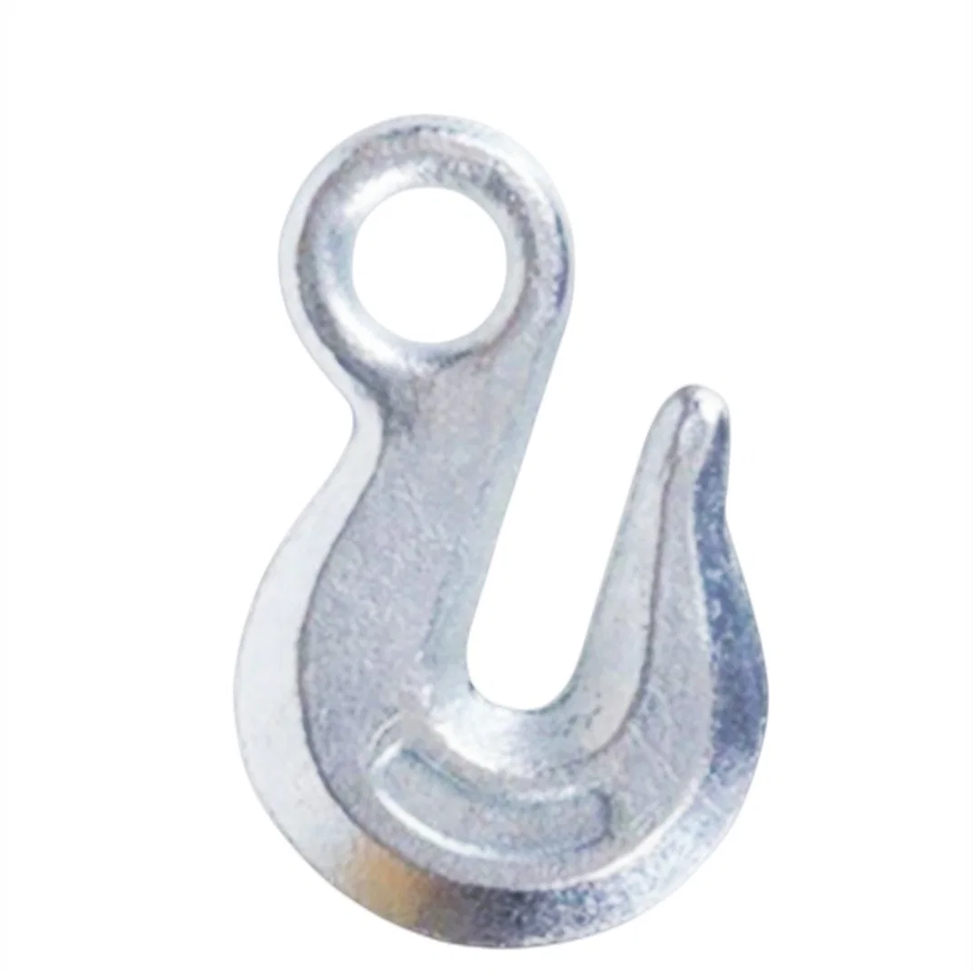 Closed Die Drop Forging Alloy Steel Construction Lifting Equipment Spare Parts Eye Hoist Hooks Grab Hook