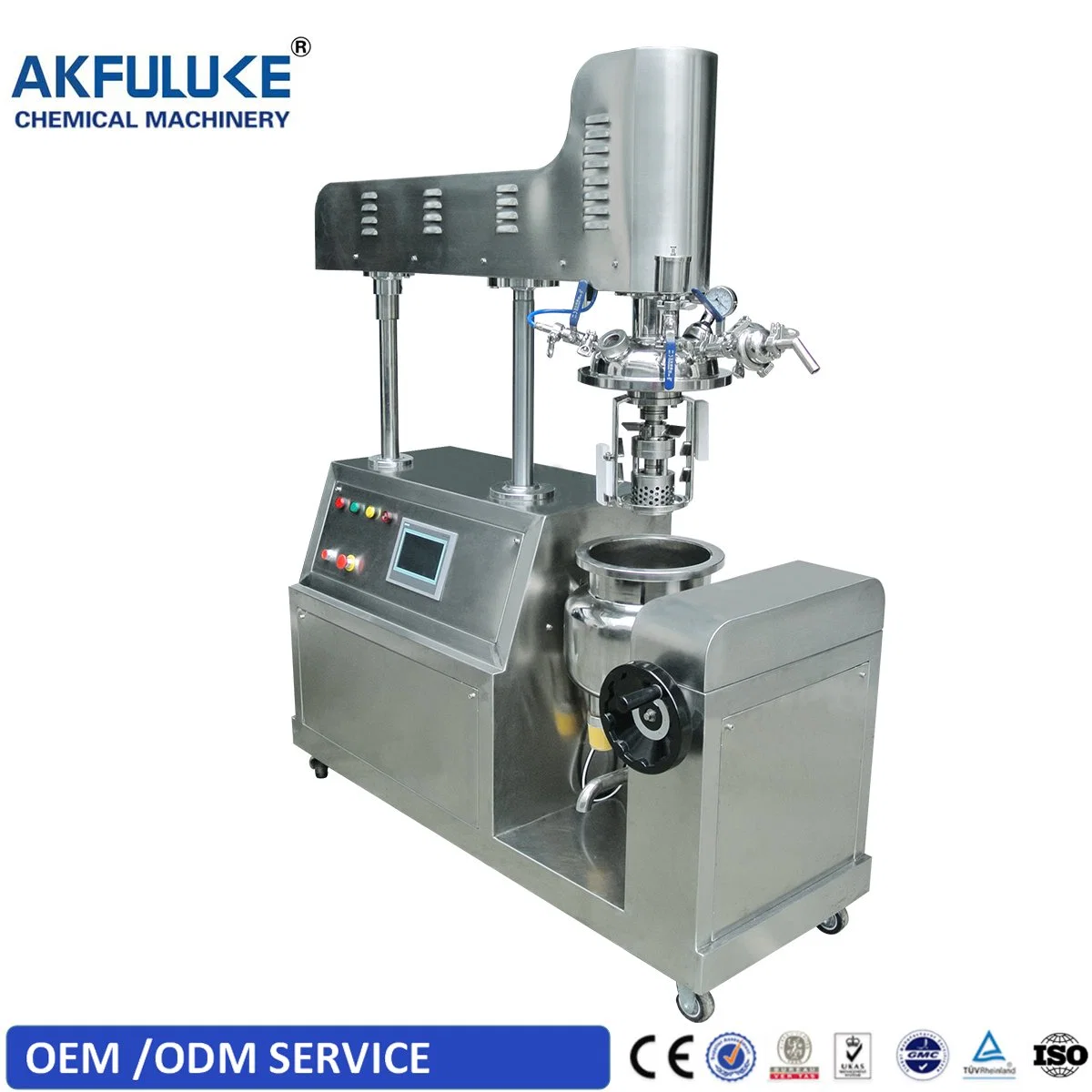 Shampoo Mixing Machine Mixer Dishwashing Mixing Tank Liquid Soap Production Line Chemical Making Machine Homogenizer Mixer Shampoo Hand Wash Sanitizer Detergent