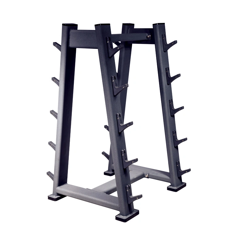 Lmcc Custom Barbell Rack for 10PCS Gym Fitness Barbell Storage Frame Commercial Workout Equipment