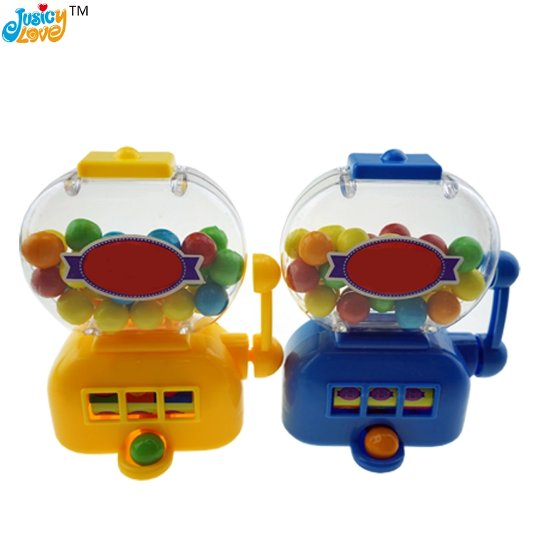 Petit distributeur automatique Bubble Gum ball machine à sous Jackpot Candy Jouets