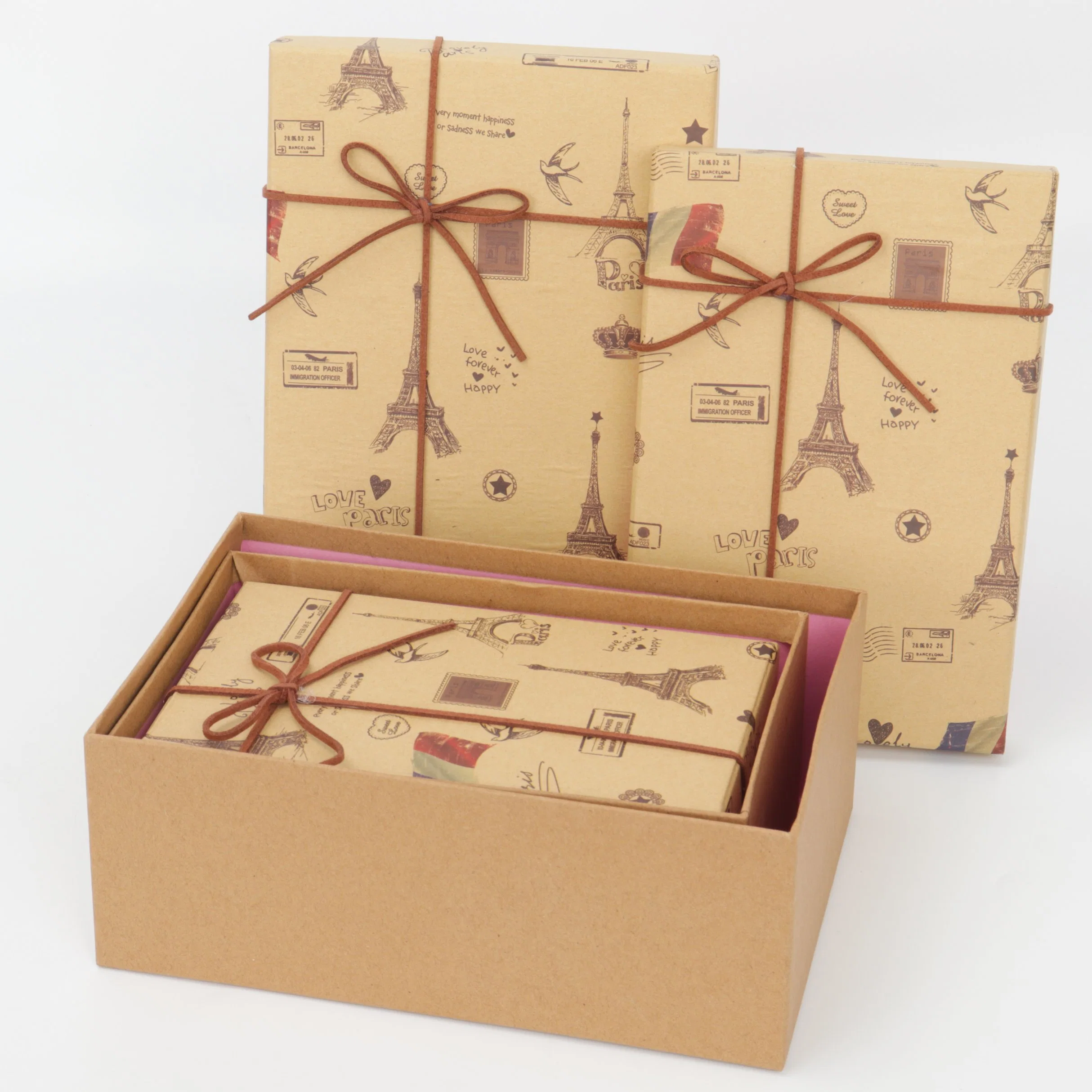 Diseño personalizado cajas de regalo papel Amazon cajas de embalaje de cajas de papel Cajas de Regalo cosmética los cuadros de juego de cajas de papel Premium