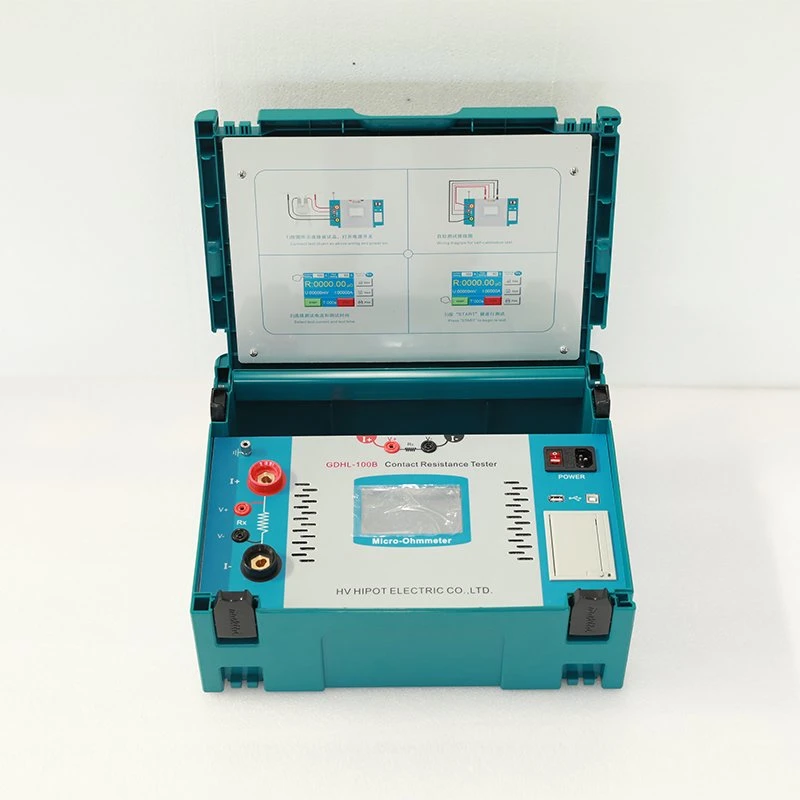 HVHIPOT 100A HIGHLY PORTABLE MICRO-OHMMETER GDHL-100B