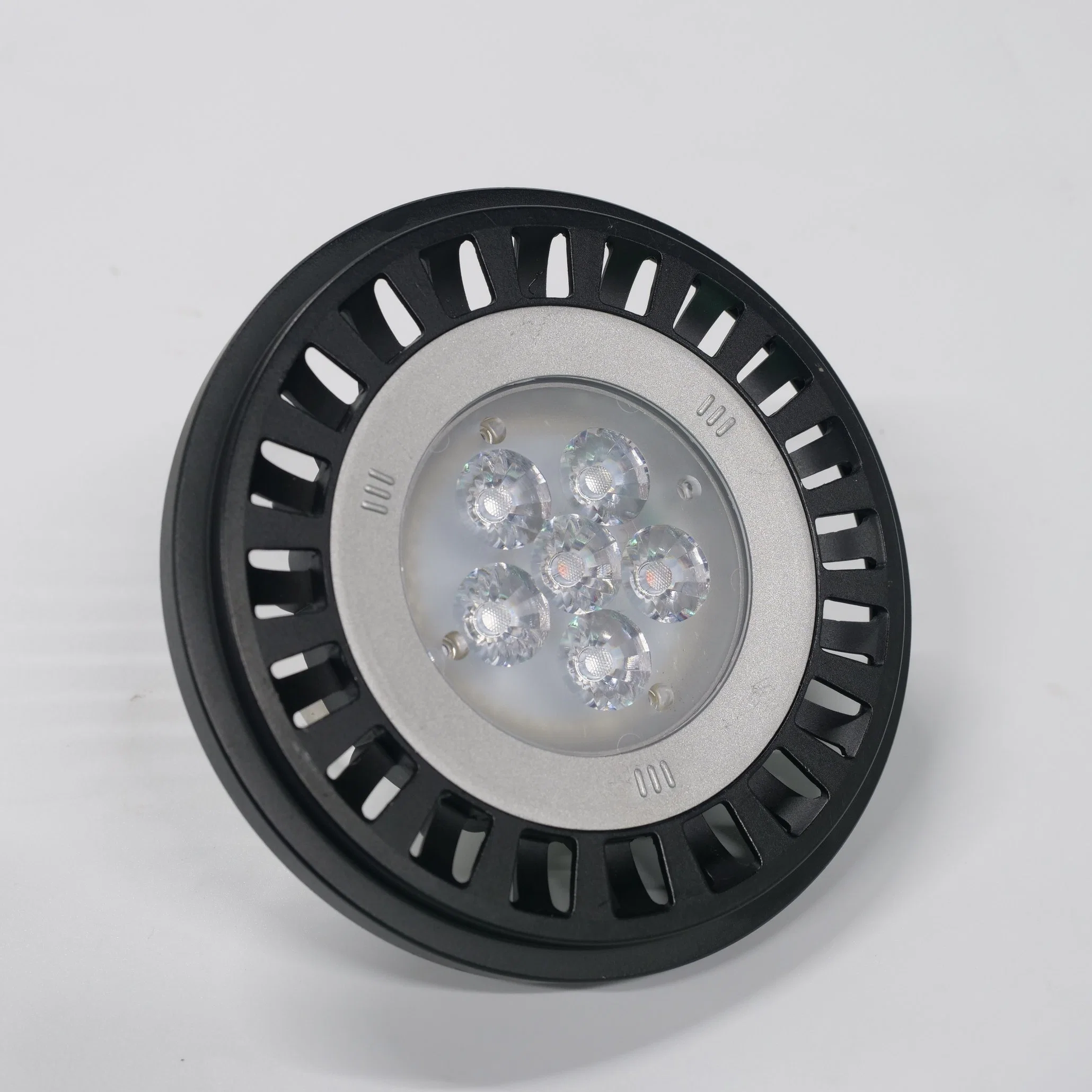 مصباح LED من الألومنيوم المصبوب باللون الداكن AR111/PAR36 مصباح LED ضوء بيان LED للاستخدام في الهواء الطلق الإضاءة