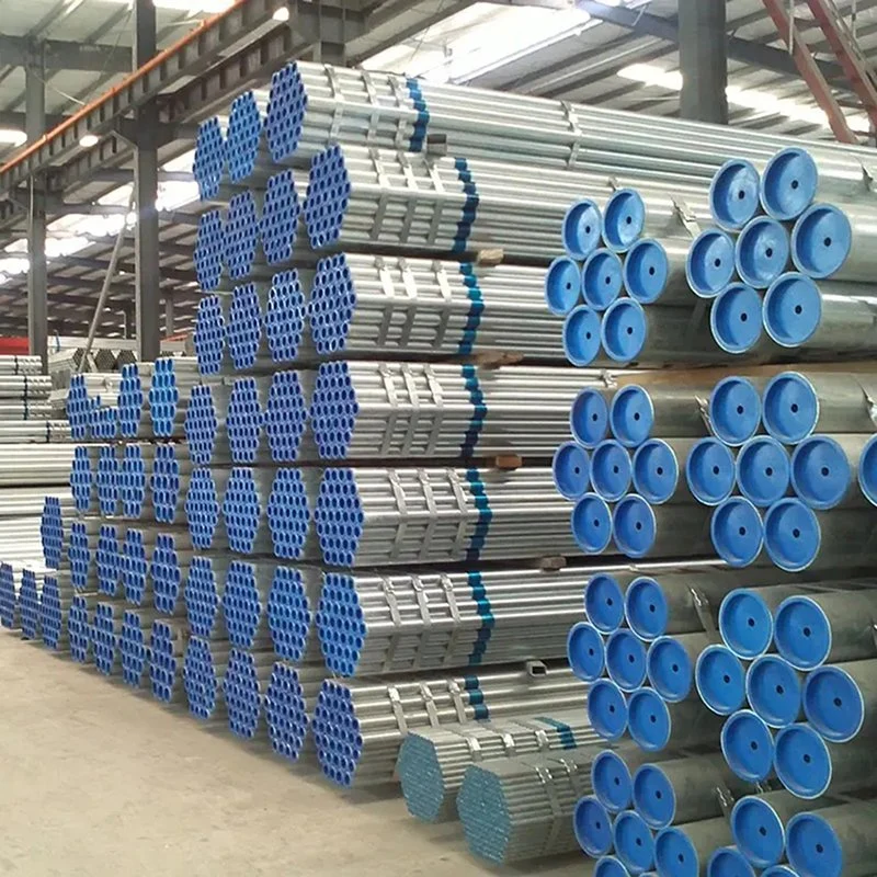 China Supplier Low Price Large Stock Steel Pipe Gi A53 Hot Rolled Galvanized Steel Tube Pipe