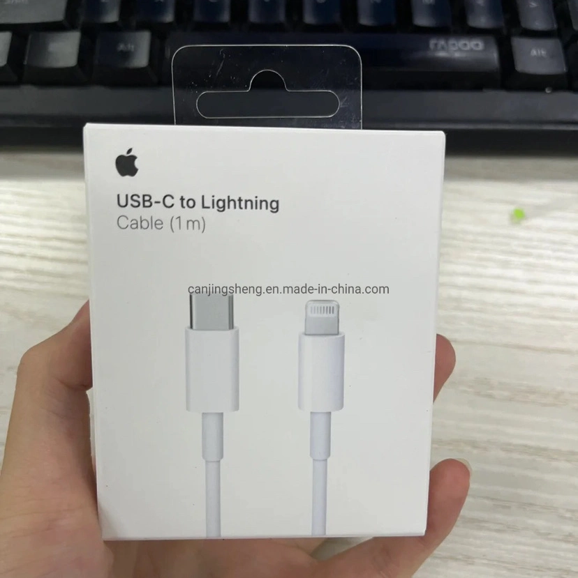 Fast Charging USB-C USB C Type C Male to 8pin Lightning Male Pd Cable 1m