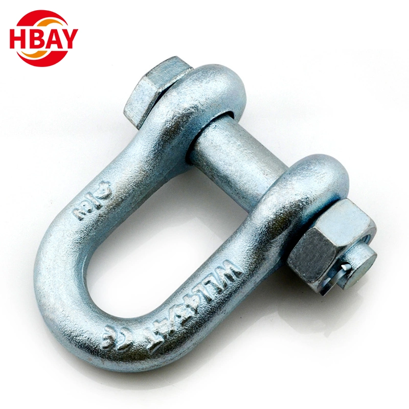 Wholesale/Supplier Popular Anchor G2150 D Shackle with Screw Pin