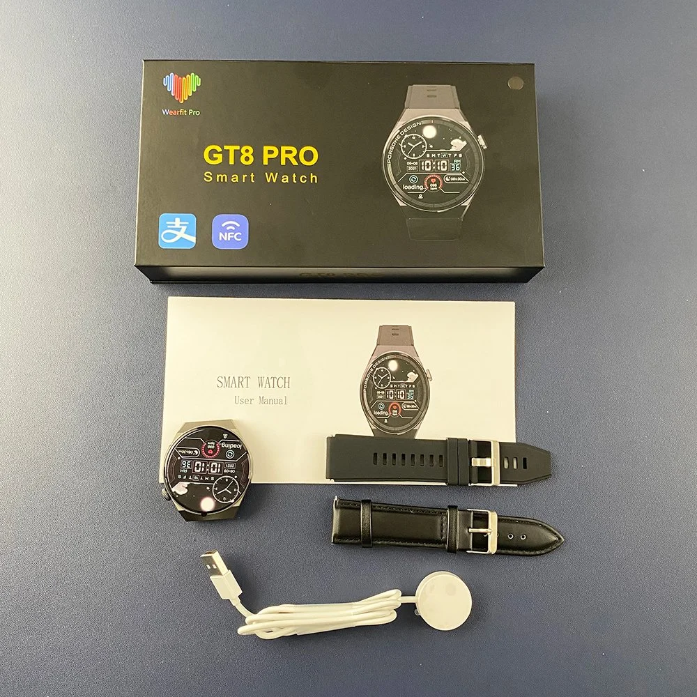 Factory OEM Gt8 PRO Full Screen HD 24 Hours Health Tracking Fitness Fashion Men Women Sports Smart Watch