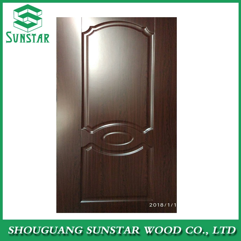 Hight Quality Natural Wood Veneer HDF Mould Door Skin with Wholesale/Supplier Price