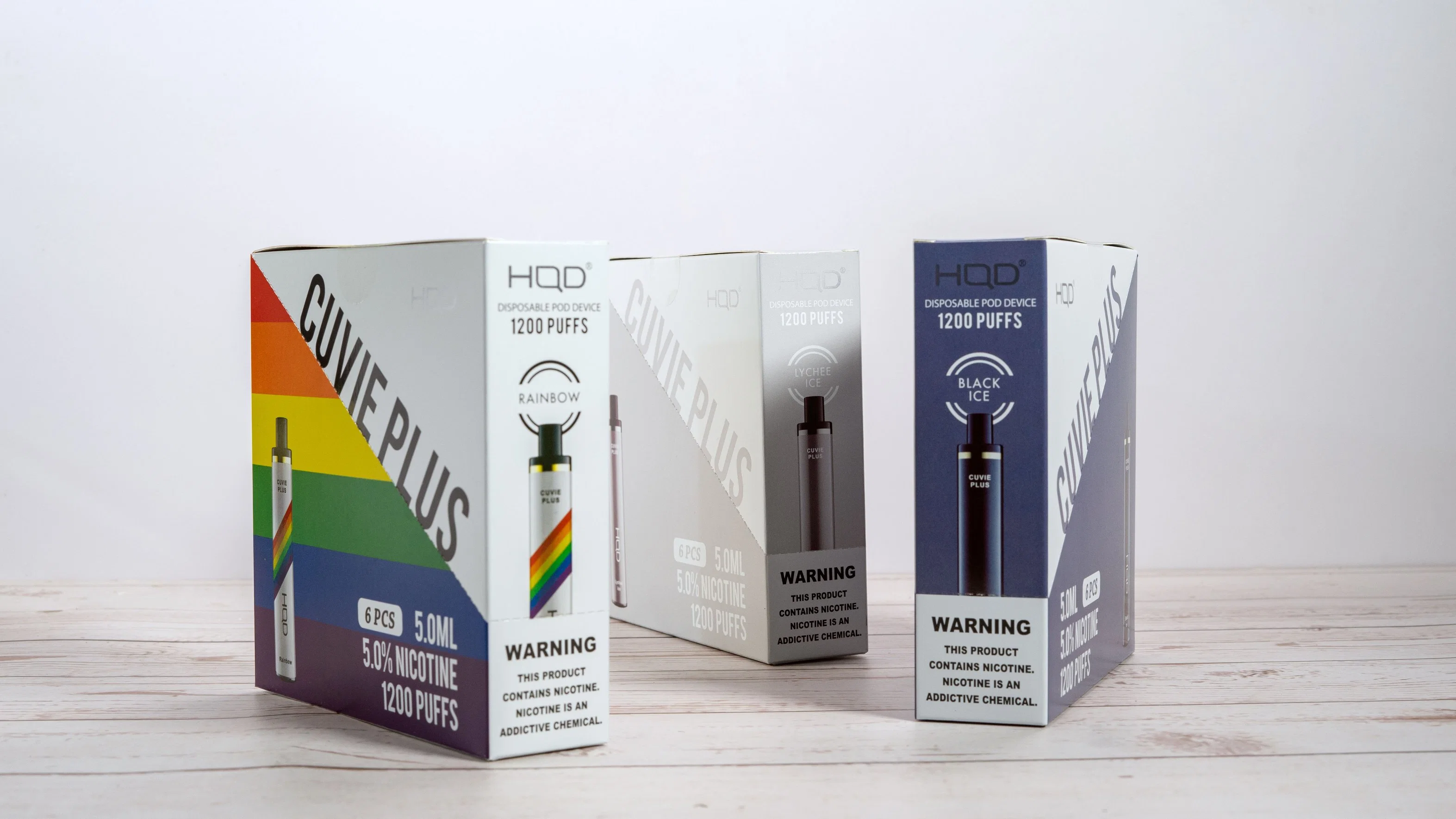 Высокое качество Hqd Vape 1200 Puffs 40 кухни доступны одноразовые Vape 850Ма встроенный аккумулятор 5% Saltnic 5ml картридж Hqd Cuvie плюс