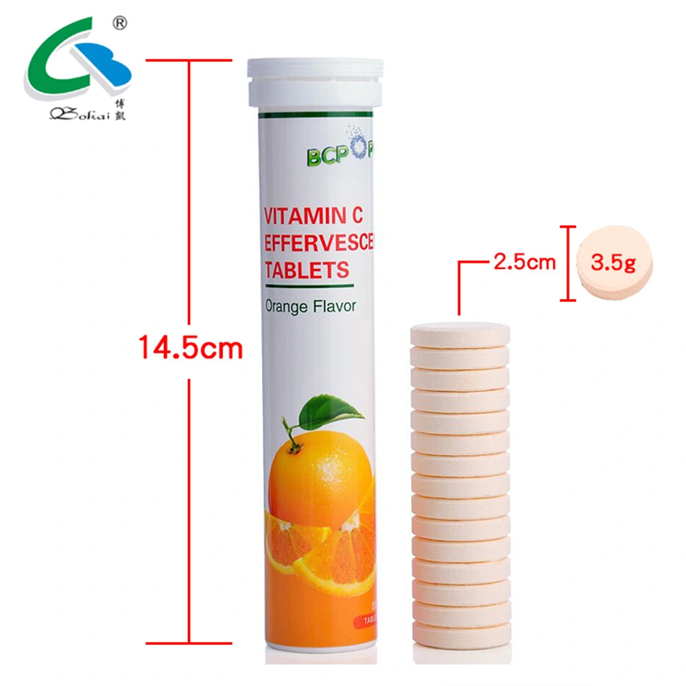 ملحق المشروبات الحيوية للطاقة على الكمبيوتر اللوحي Flavor Effervent Vitamin C