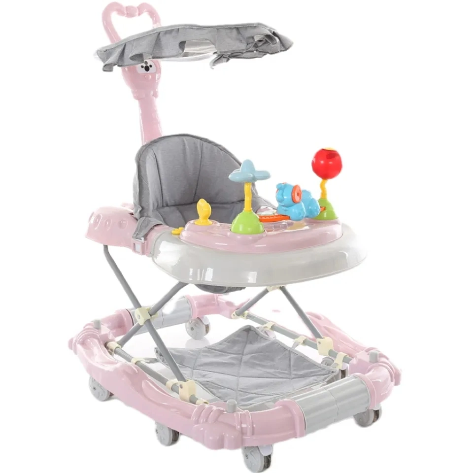 High Quality Walker Racing Car Baby Walker Wholesale Round Baby Walker with Toys