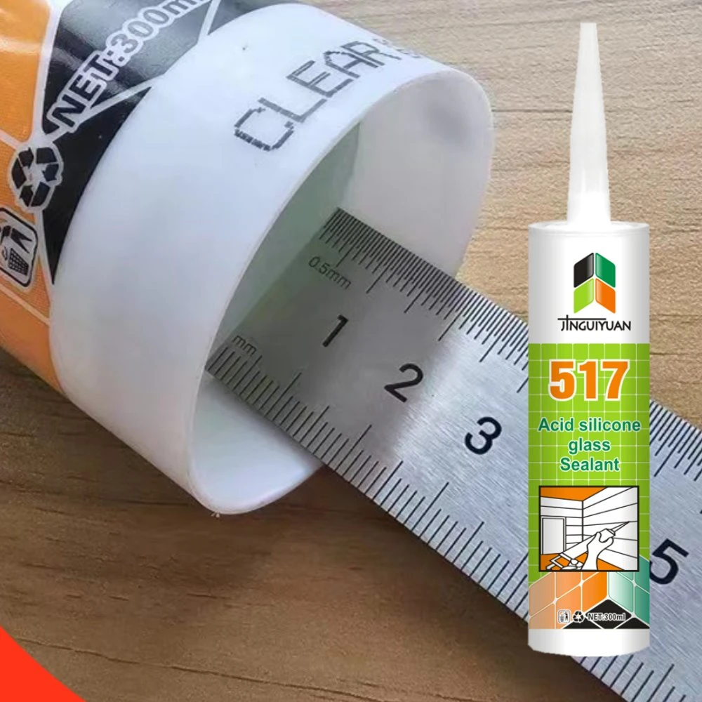 Material de construção vidros Quick Dry Colagem forte vedante de silicone