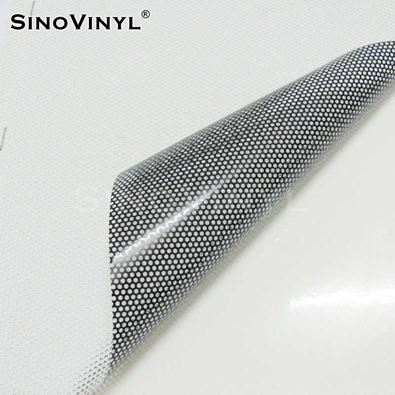 SINOVINYL One Way Vision Auto Aufkleber bedruckbares Vinyl Papier