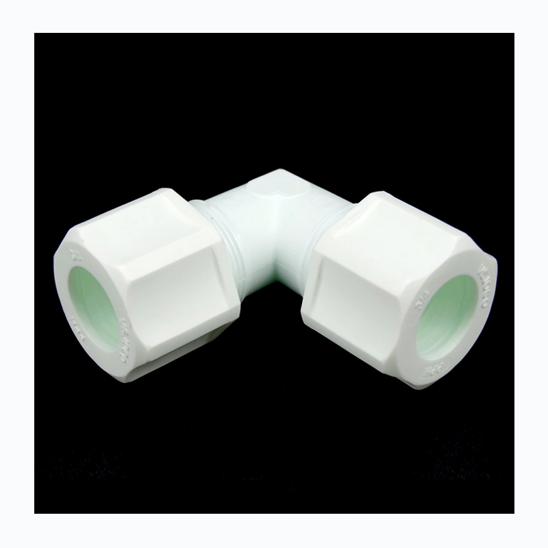 Hot Selling Product PP Union Elbows 90 Degree Union Elbows in Pipe Fittings Plastic Joint