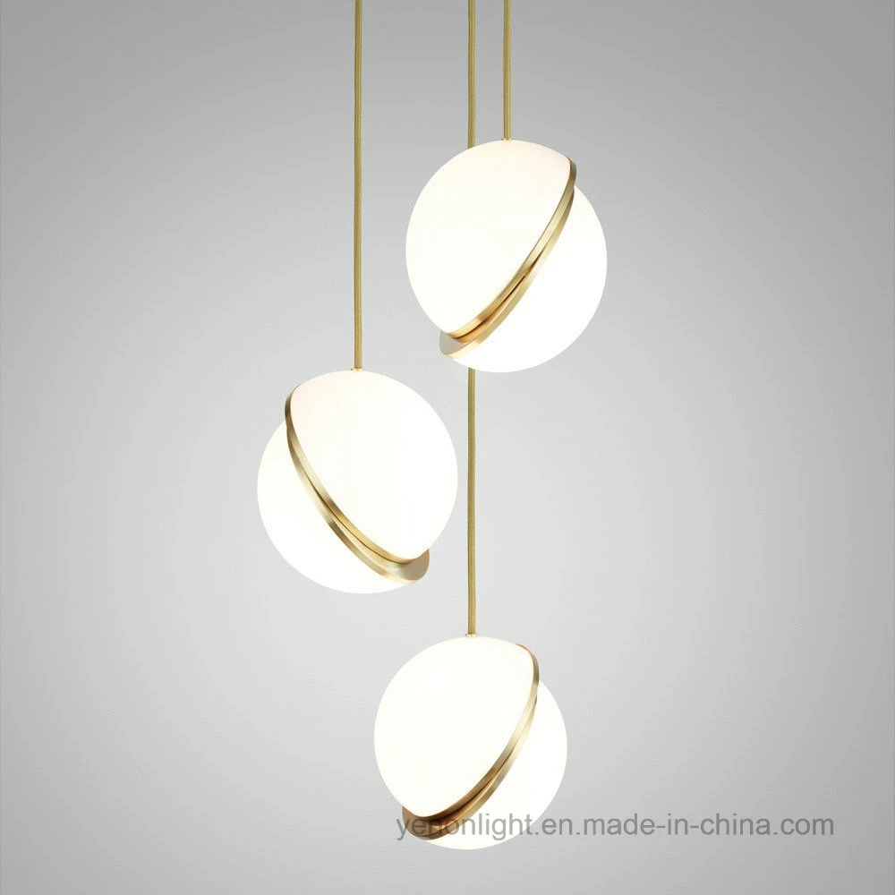 Mini Crescent Light Pendant Lamp Chandelier Light