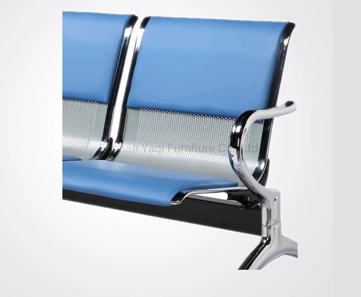 Commercial Office Furniture Visitor Chair Steel Bench Hospital Terminal Seating Airport Hospital Waiting Room Office Waiting Chair (YA-J25)