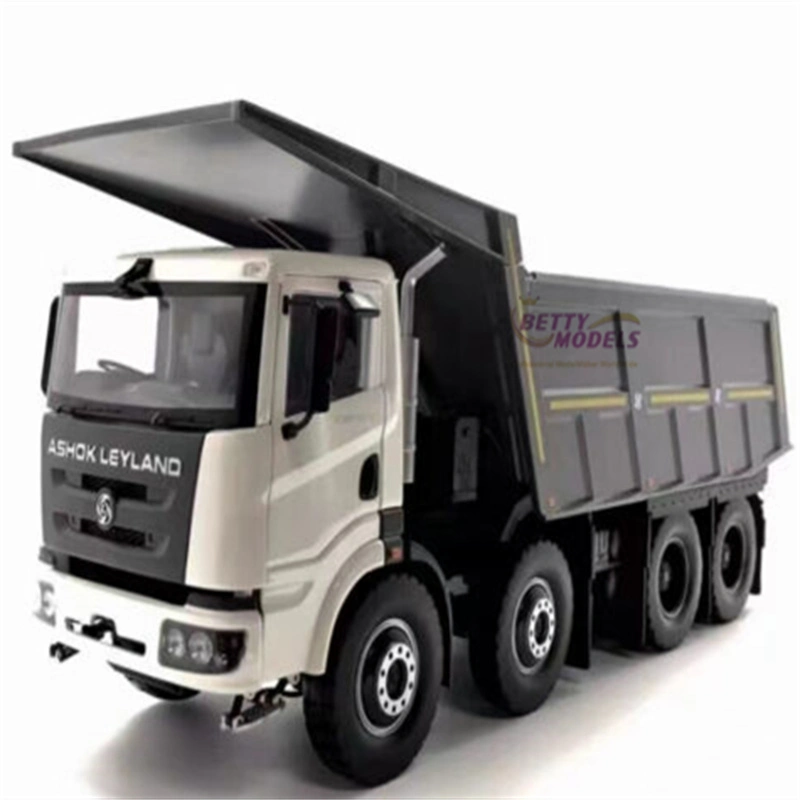 Custom 3D Scale Truck Physical Model Paint Self-Discharging Truck Vehicle Model