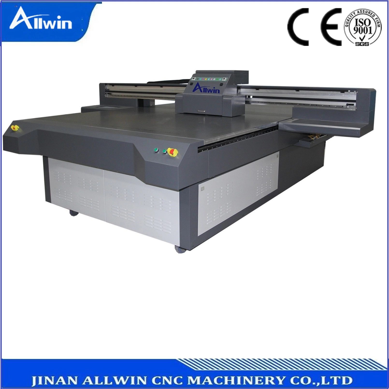 Multicolor UV Flatbed Printer with Ricoh Gen5 Printhead