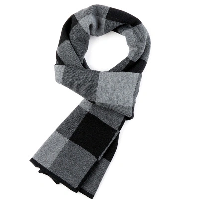 High quality/High cost performance  Custom Simple Solid Color Cashmere Scarf Winter Warm Knitted Ladies Scarf