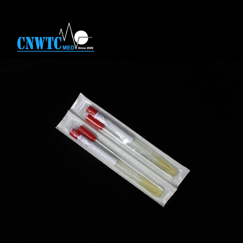 Medical Disposable Individual Packing Swab Sterile Transport Swab with Gel