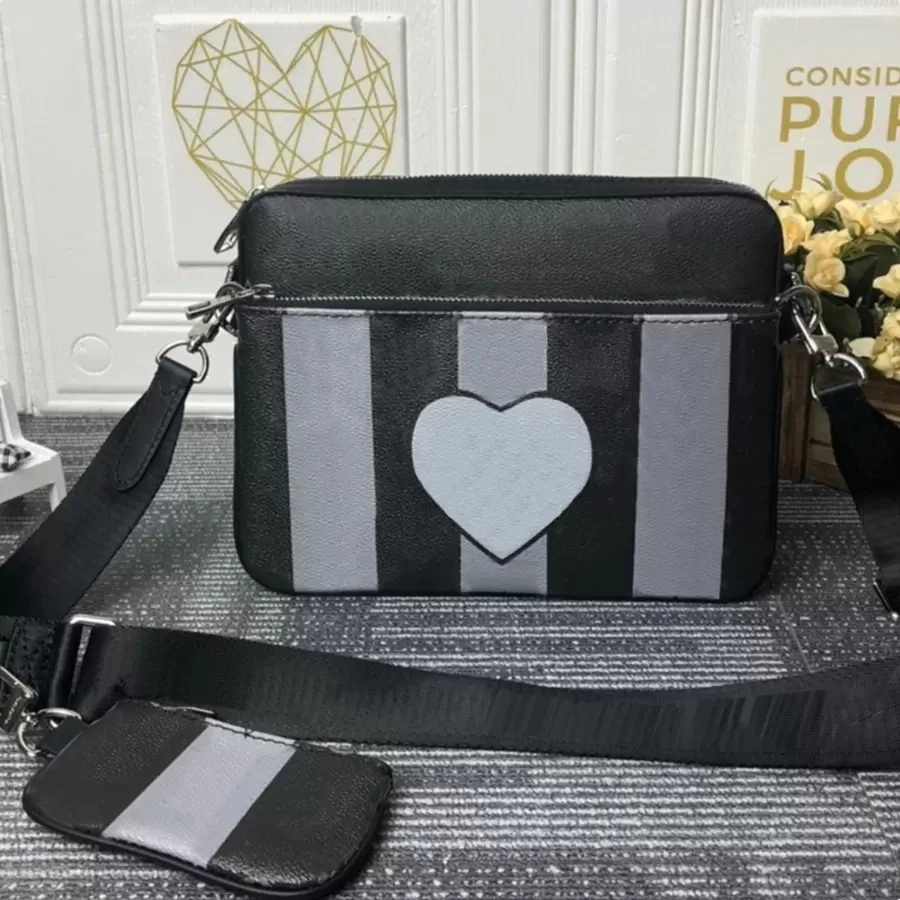 El diseñador de bolsos de lujo Crossbody Bag Bolso Mensajero hombro L038