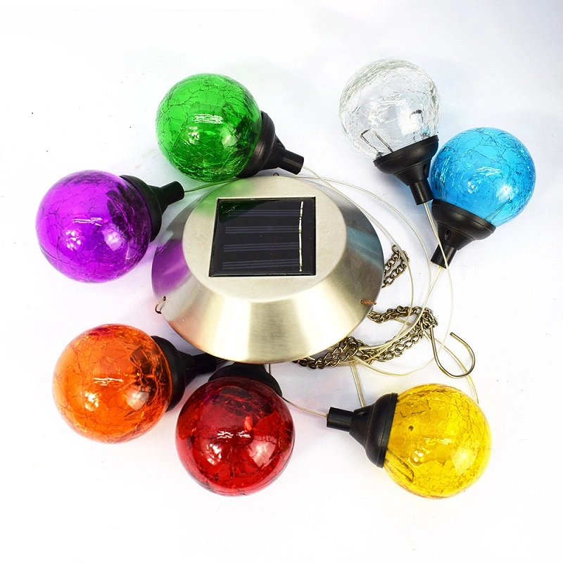 Wholesale/Supplier LED Solar Light Hanging Lights Wind Chimes Outdoor Lighting Fence Lamp