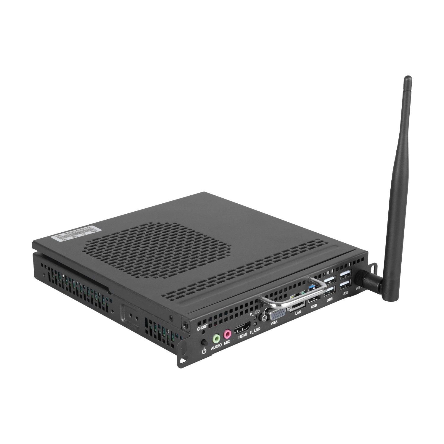 Barebone Micro Computador PC Computer Quad Core Win10 Gigabit Ethernet 4G RAM 128g SSD Mini PC OPS