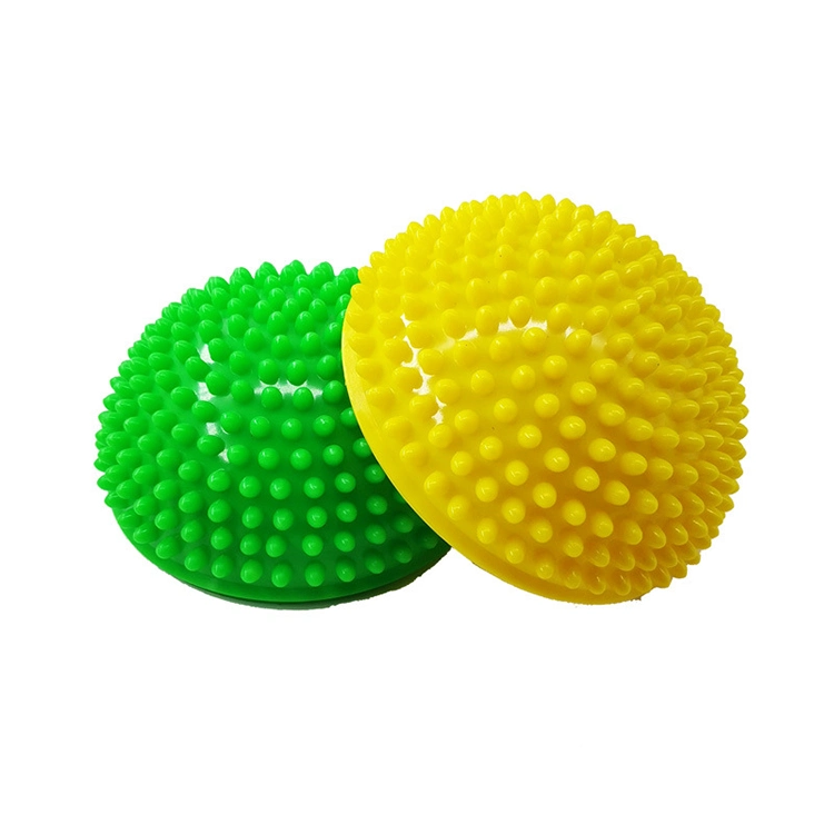 Sport Übung Körper Gebäude Spiky PVC Half Massage Ball