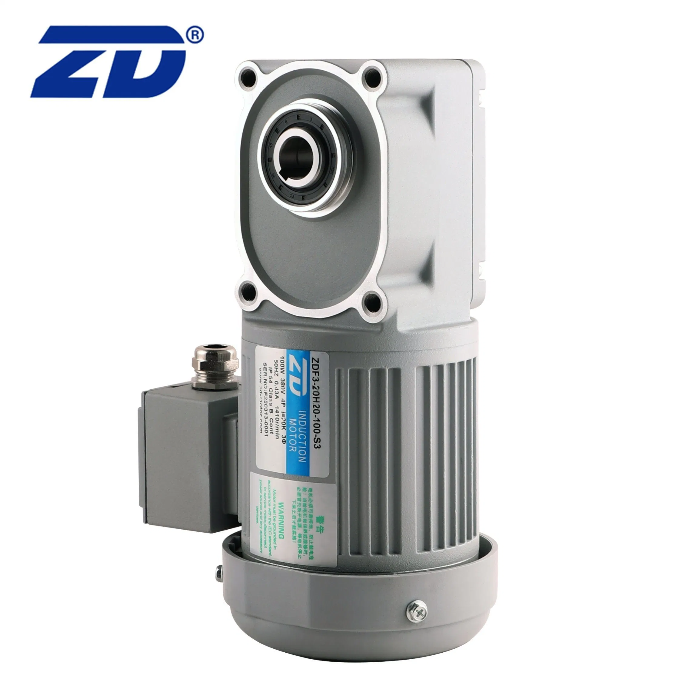 ZD Safe and Reliable Performance Best Selling High Precision Helical Hypoid Gear Motor
