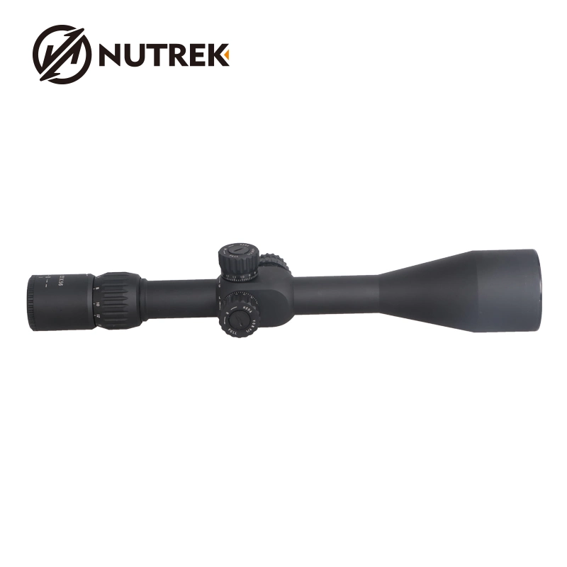 Nutrek Optics Tactical Riflescope 5-25X56 Long Range Hunting Shooting Sniper Scope