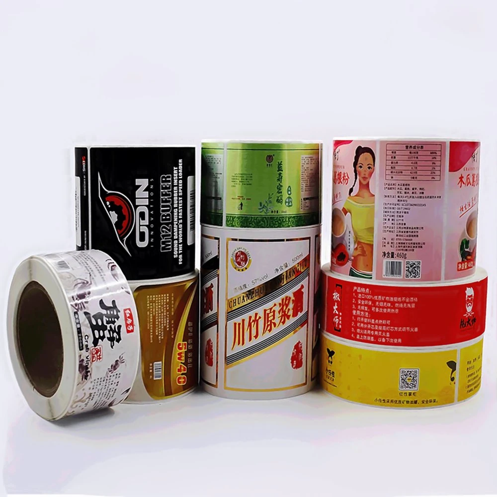 High quality/High cost performance  Exquisite Colorful Custom Printed Brand Logo Adhesive Labels