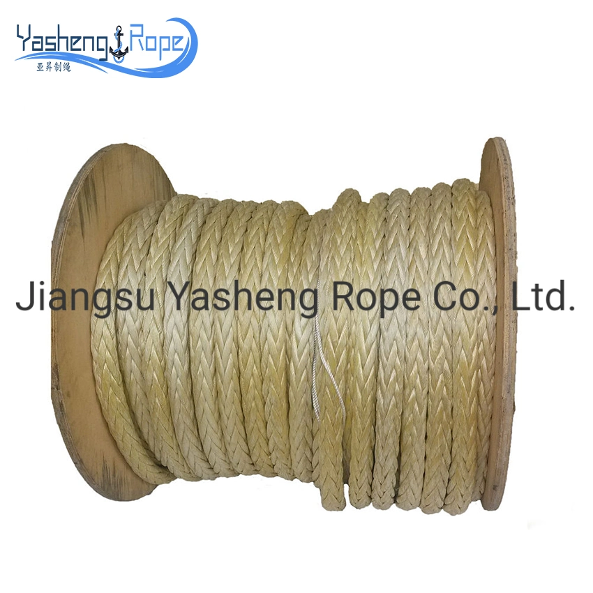 8/12 Strand UHMWPE Ropes with Good Price Mooring Rope