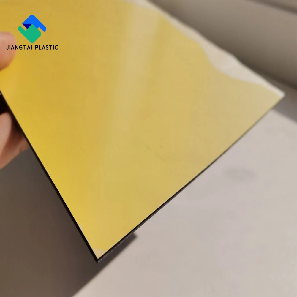 Gravure au laser Découpe Jiangtai ABS double feuille de plastique de couleur pour signer les matériaux