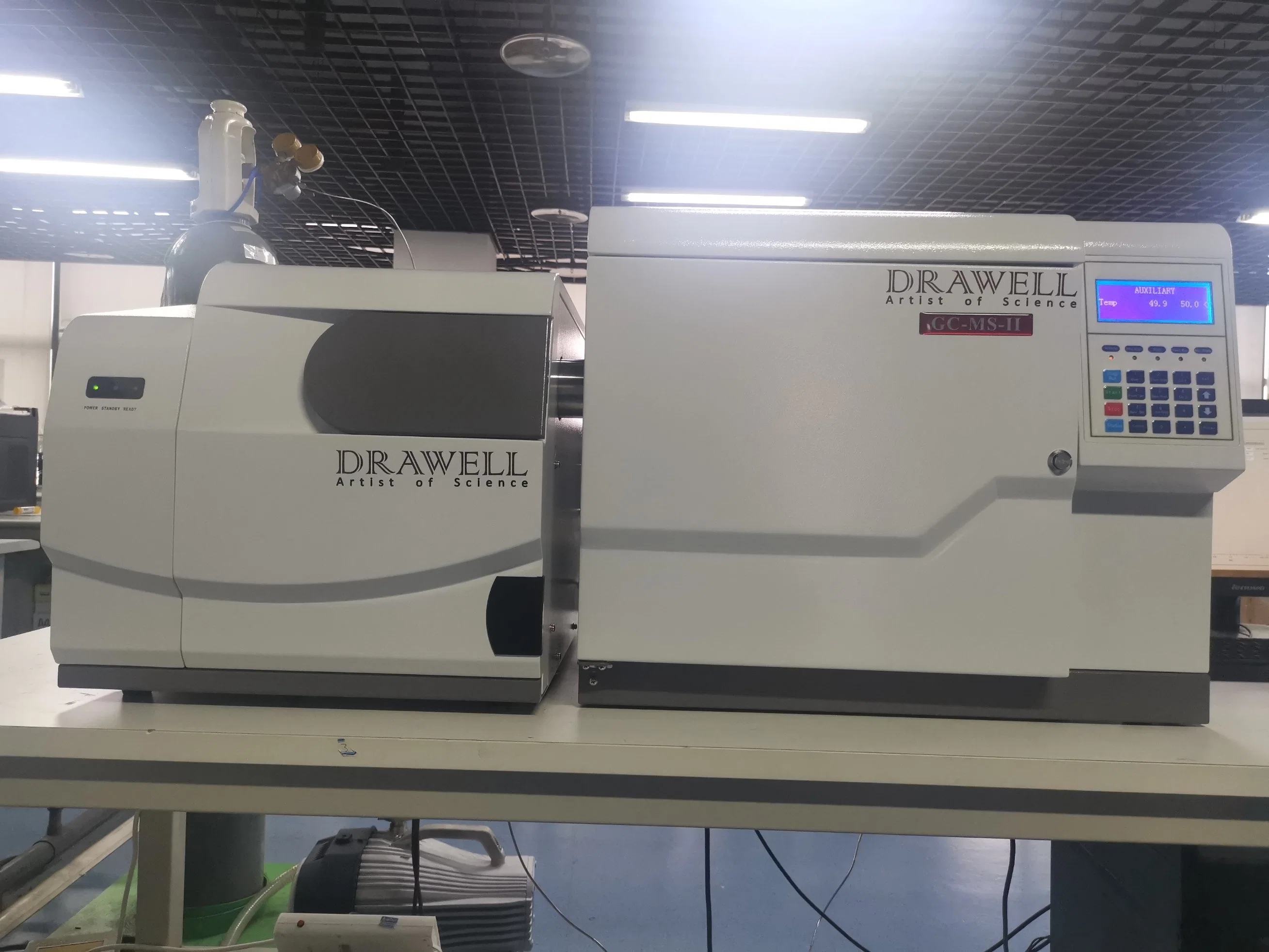 Análisis de los COV de espectroscopia de cromatografía de instrumento Gc Ms espectrómetro de masas Cromatografía de gases