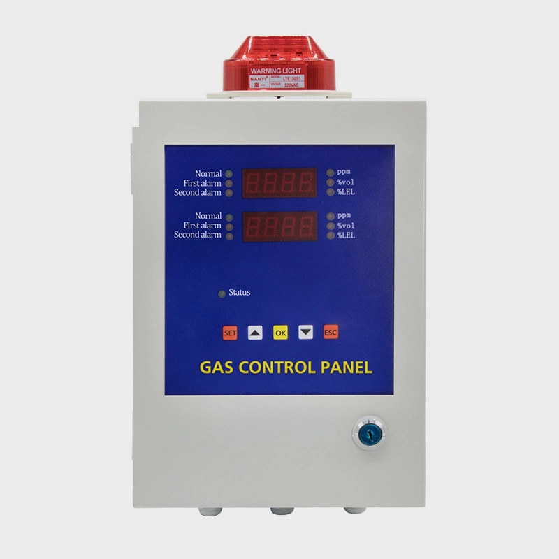 Design de bosean Detector de gases de Painel de Monitor de gás fixo de 8/16/32 canais Alarme