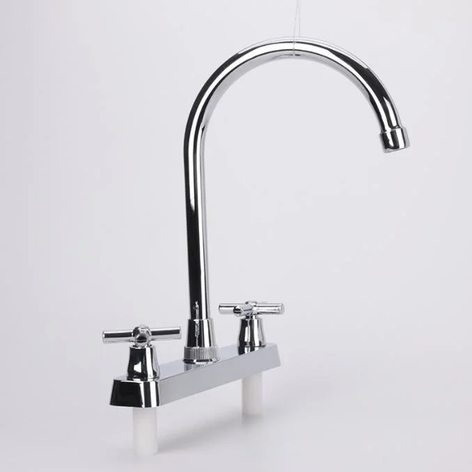 Modern Chrome Brass Single Handle Bathroom Cold and Hot Water Basin Faucet