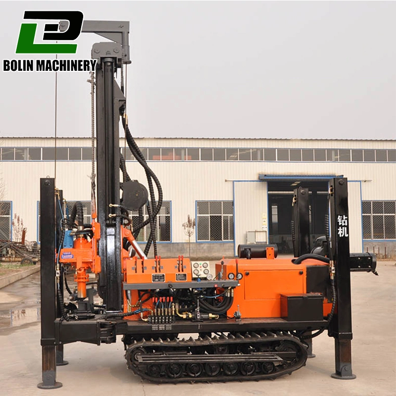 Fy180 Crawler Pneumatic Water Well Drilling Rig 180 Meter Well Drilling Machine with Fast Speed
