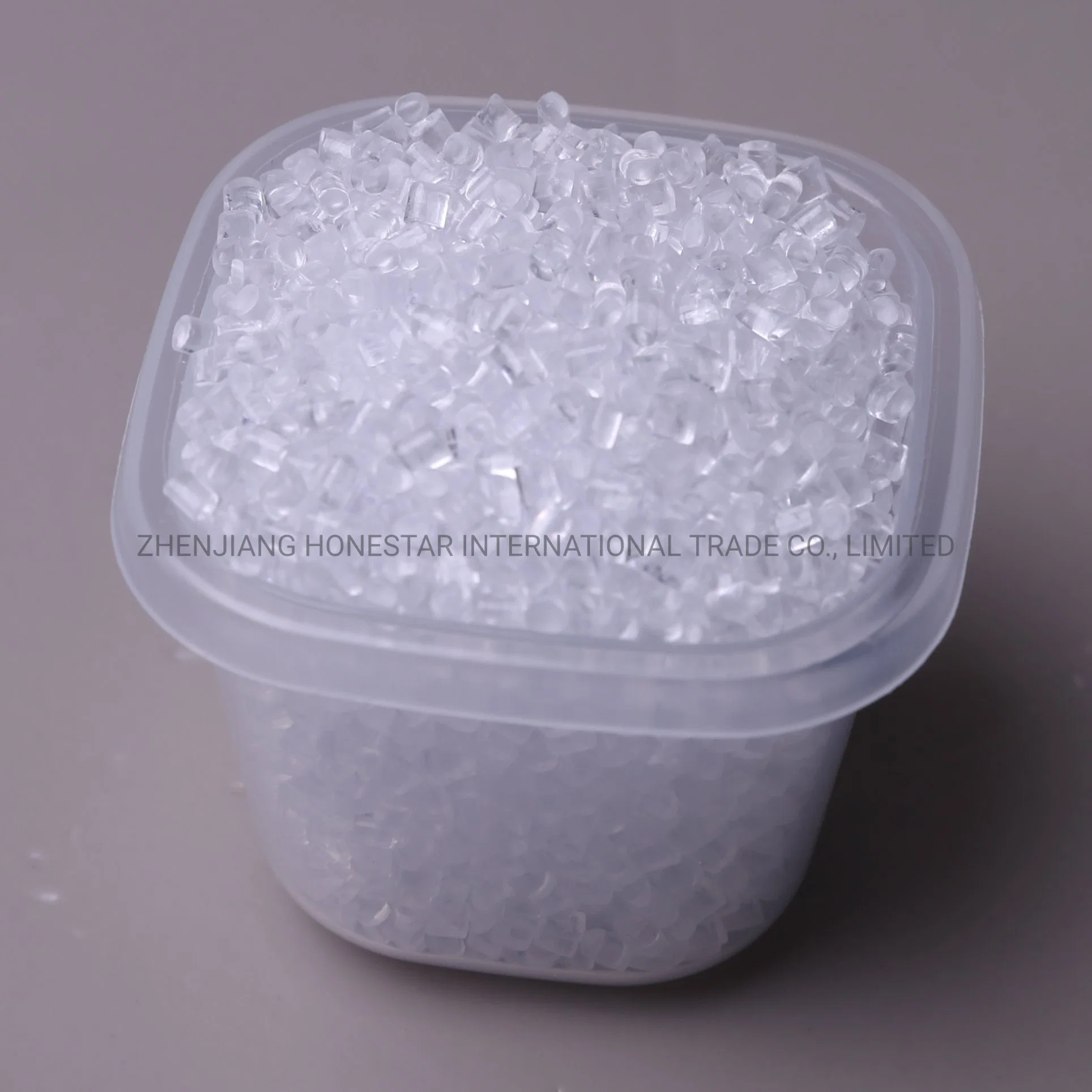 Injection Molding Grade Plastic Raw Material with High Transparency, Heat Resistance and Chemical Resistance for Refrigerator Sleeves San 80hf San Pellets