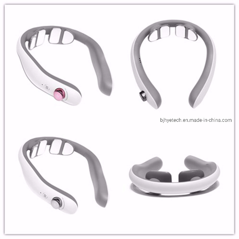 OEM ODM 2022 Health Electric EMS Impulse Mini Cervical Smart Neck Massager with Heat Function