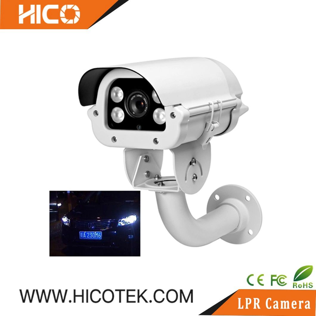 2MP 1080P License Plate Recognition Lpr Capture Car Traffic Vehicle IP Outdoor Camera