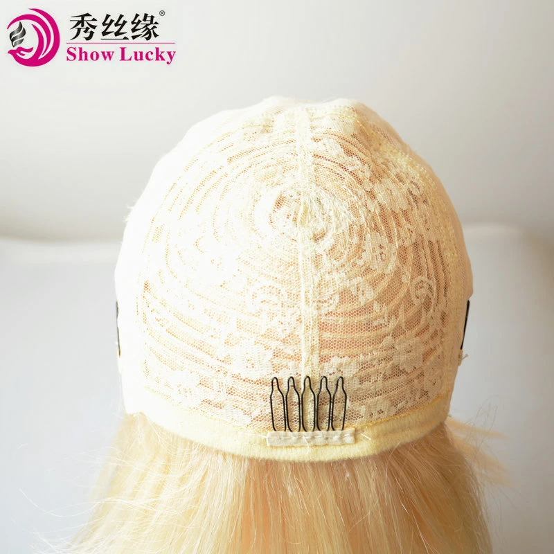 Fashionable Style Blonde Cuticle Hold 613# Bob Wig Virgin Brazilian Human Hair Short Straight Bob Wigs Brazilian Hair Products