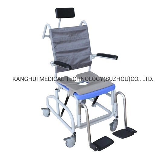 Simple Bathing Home Shower Chair with Wheels