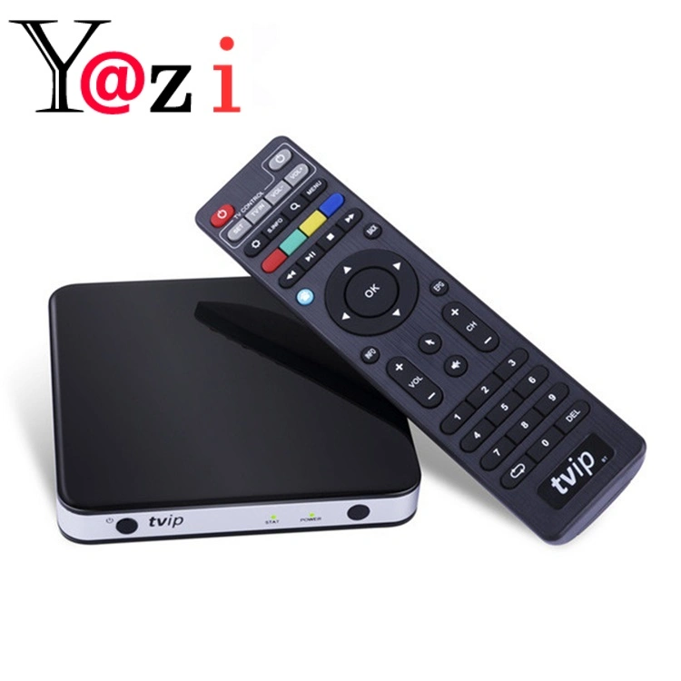 Mejor Linux IPTV Box Android Dual OS TV Box 1g 8G Amlogic S905X Dual WiFi Android 6,0 Linux 4K Smart Caja de TV TVIP 605