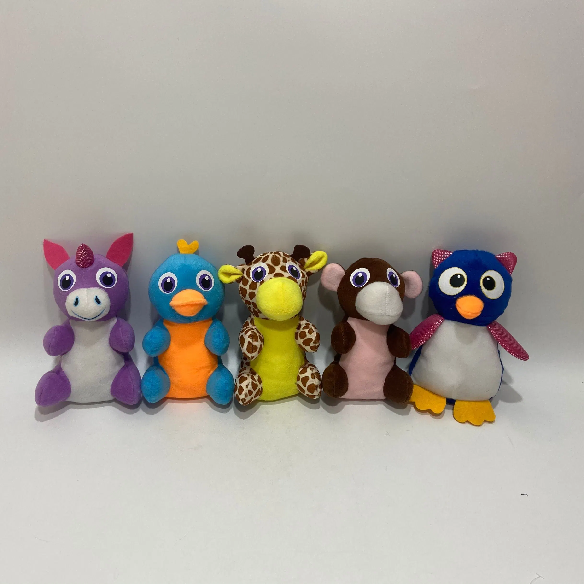 20 Cm Cheap Plush Animals Toy Assortment, Stuffed Animals in Bulk for Kids Party Favors