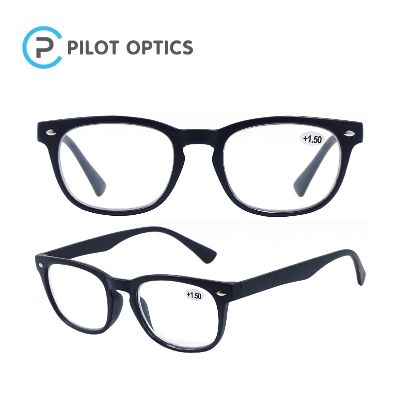 Pilot Optics 2023 Eco Friendly Classic Rectangle Customization Reading Glasses