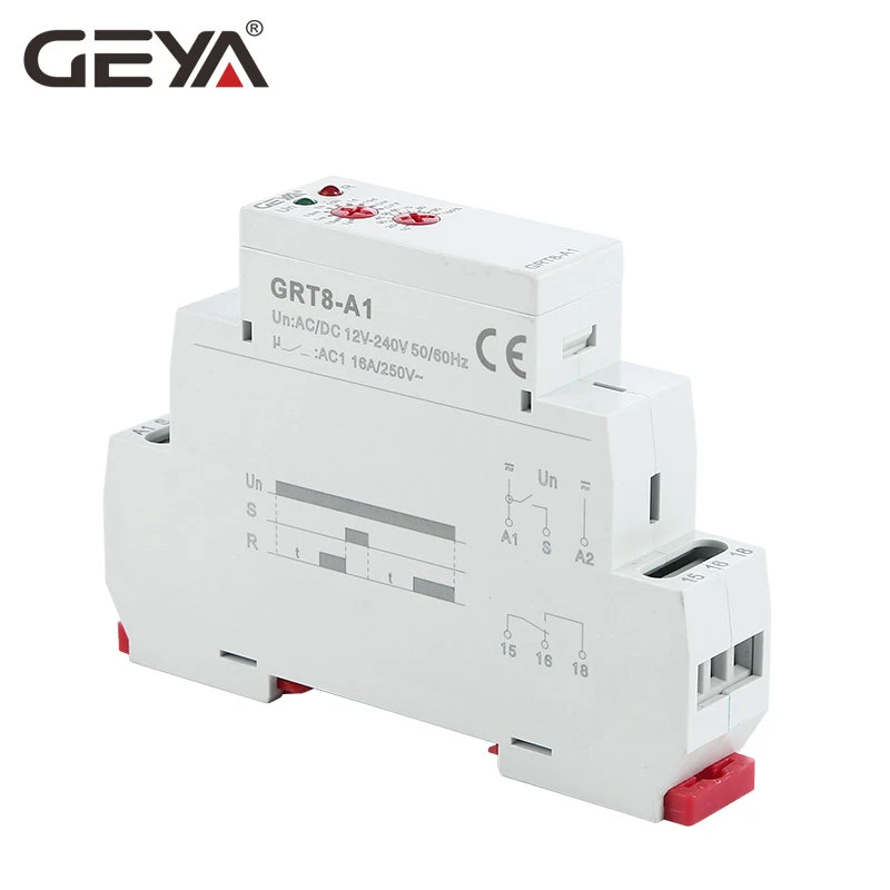 230 В ИНТЕРВАЛЕ Geya AC220 Acdc12-240V цена переключатель реле таймера Grt8-a/b