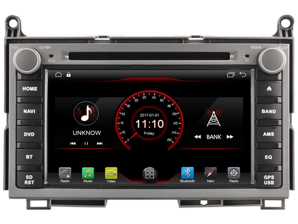 Witson Quad-Core Android 11 Reprodutor de DVD para Carro para Toyota Venza 2GB de RAM Integrado com 4G 16GB de ROM.