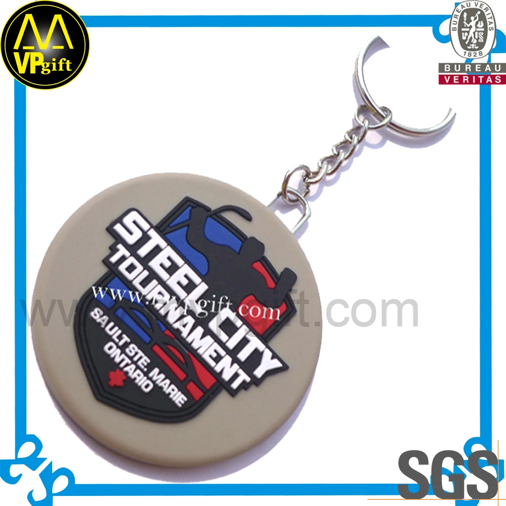 Custom 3D Cheap Promotion Plastic PVC Key Chain for Promotion Gift