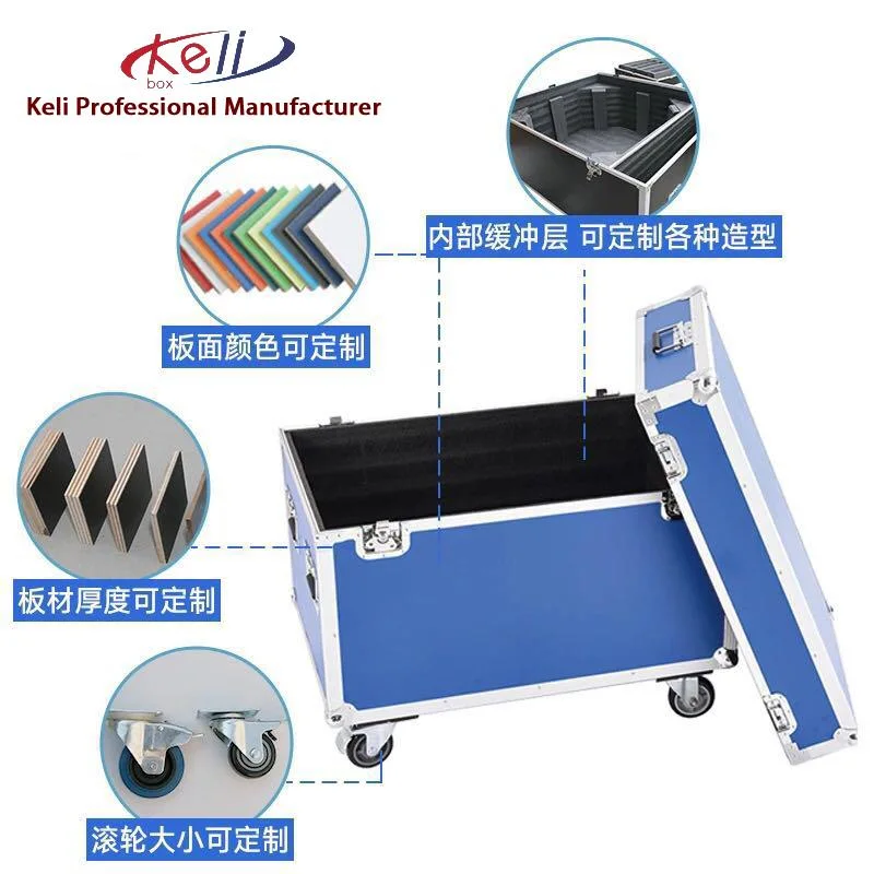 OEM High quality/High cost performance  Aluminum Tool Case with Two Drawer Tool Box